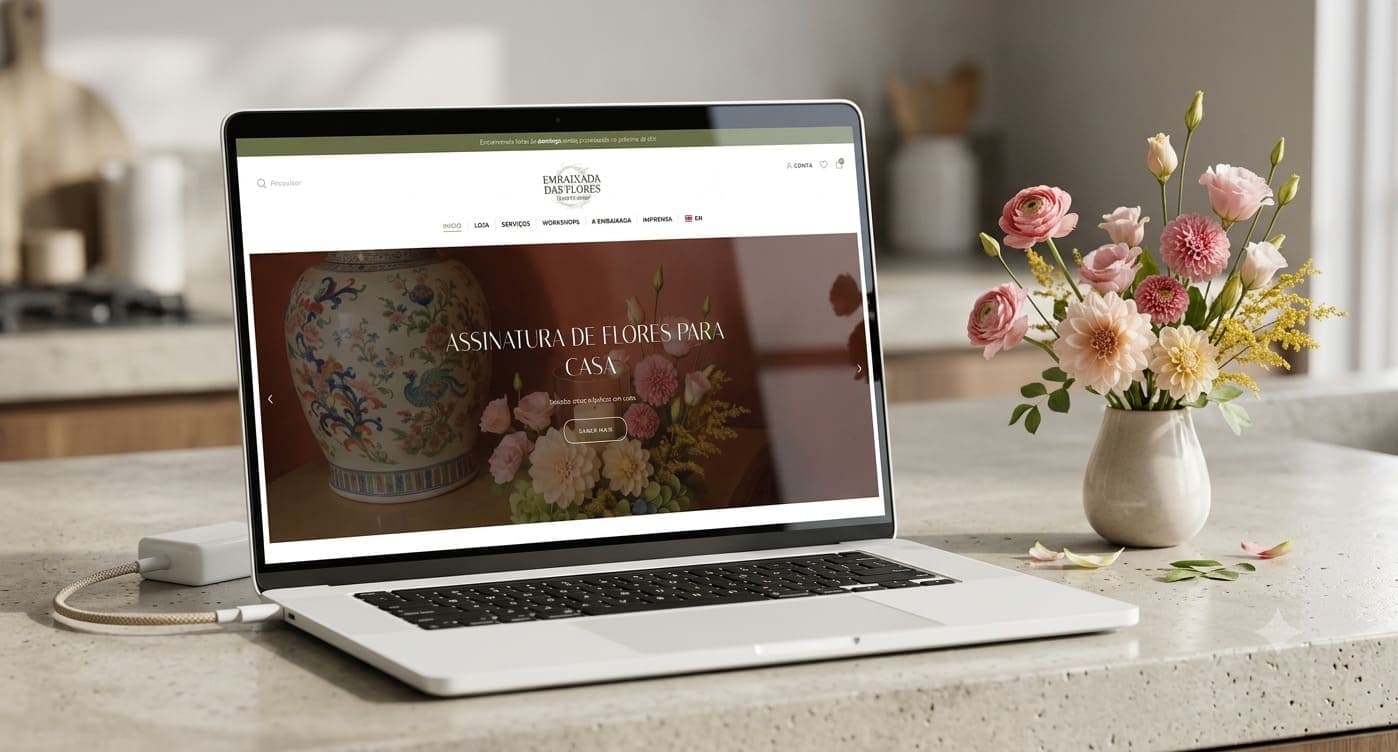 Embaixada das Flores — website — The Kipfer